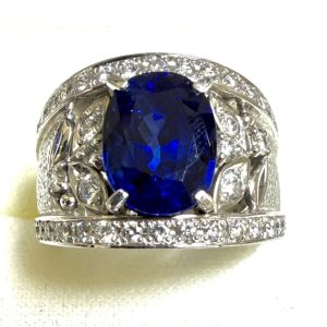 PT900　サファイアリング