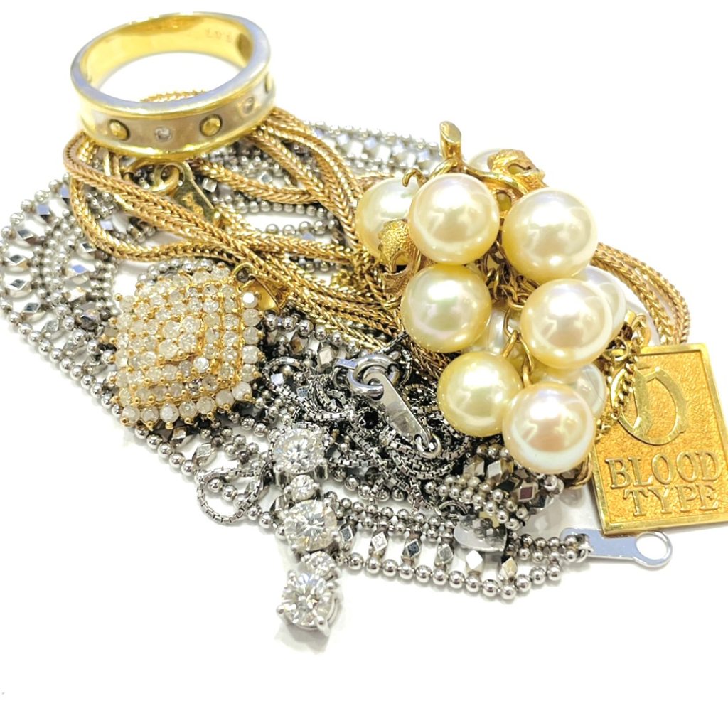 K18 Pt850 アクセサリーおまとめ