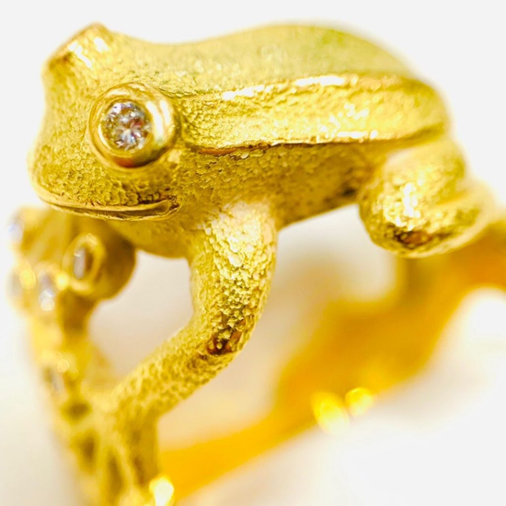 K18 ゴールドリング アクセサリー