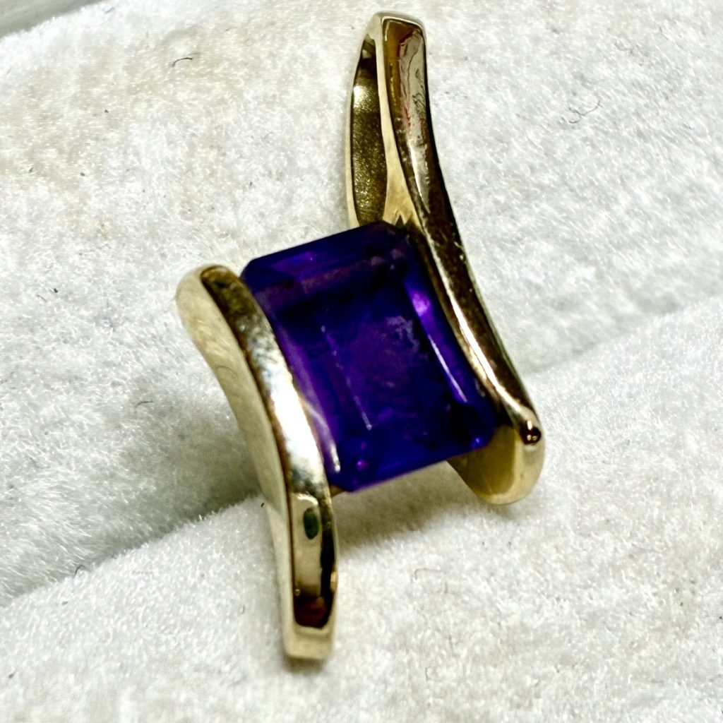 K18（18金）アメジスト トップ