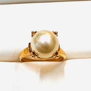 K18 （ 18金 750 ）パール リング