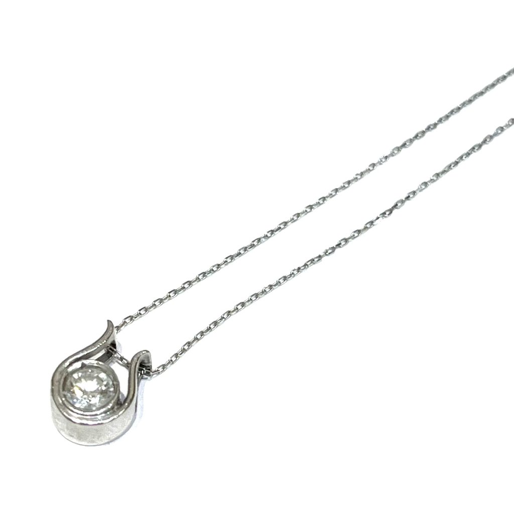 Pt900 プラチナ ダイヤモンド ネックレス アクセサリー