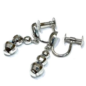 K18WG 18金ホワイトゴールド イヤリング アクセサリー