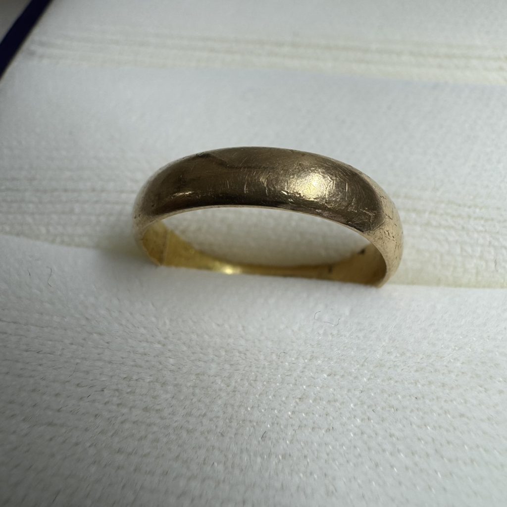 K18 18金 かまぼこリング