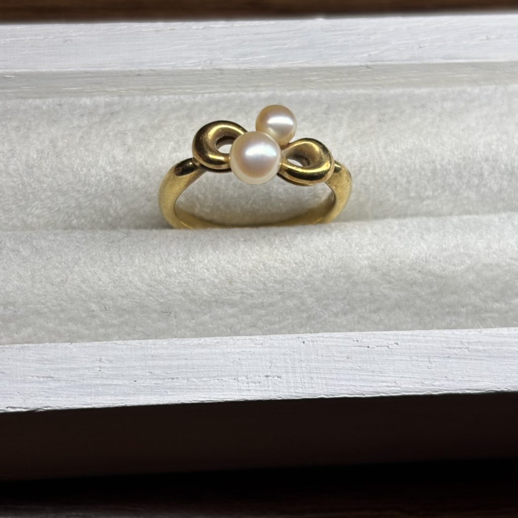 K18（18金）パールリング