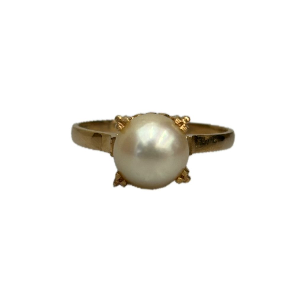 K18　パールリング