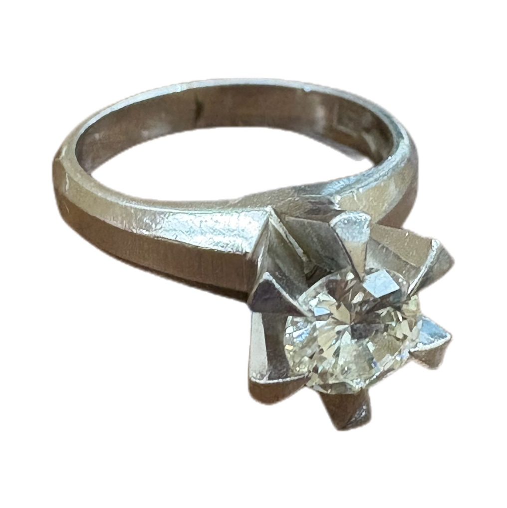 プラチナ(Pt900)ダイヤモンド(0.59ct)指輪(リング)