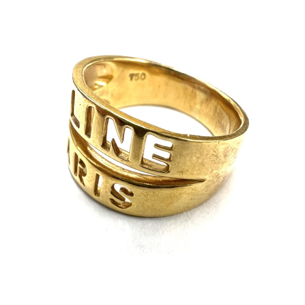 【貴金属】セリーヌ K18 18金 750 リング アクセサリー ジュエリー