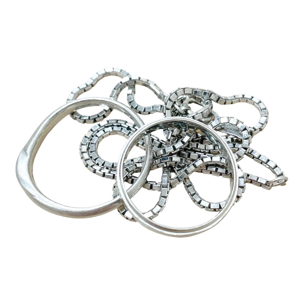 Pt850 プラチナ アクセサリー まとめ リング ネックレス 買取