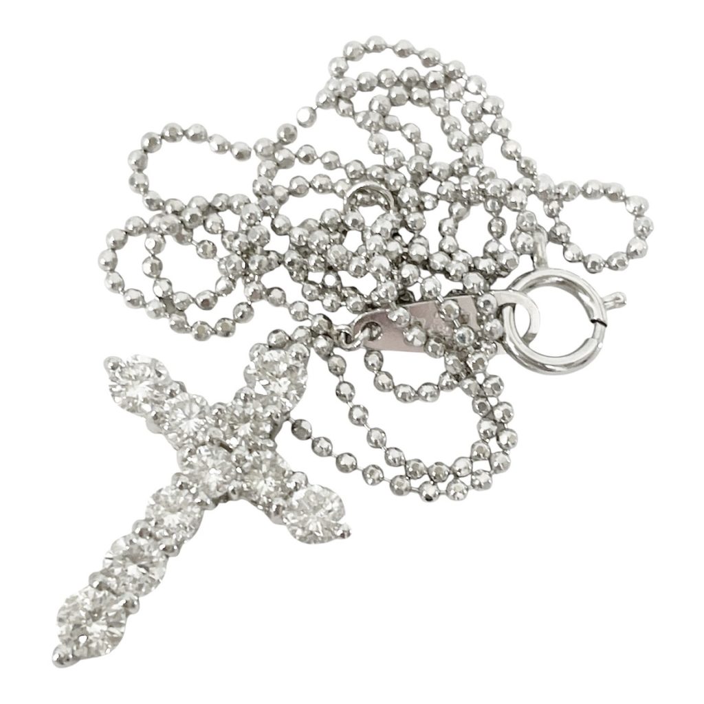 Pt850 チェーン Pt900 トップ ダイヤモンドネックレス プラチナ 買取