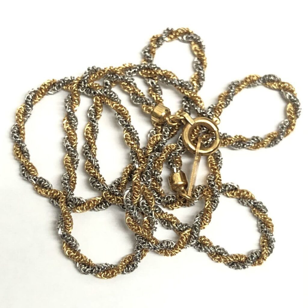 K18/Pt850 ネックレス