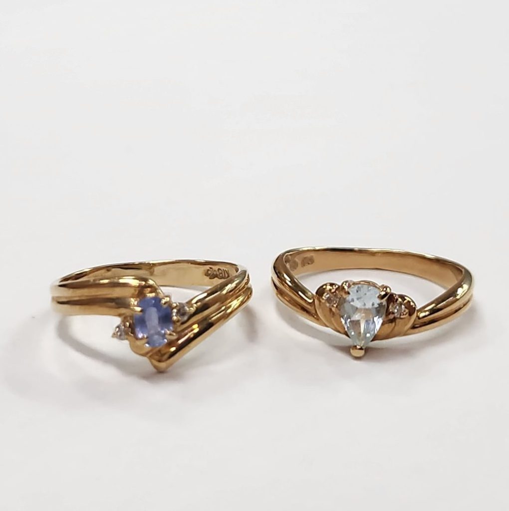 18金 (K18) リング 2点 ゴールド ジュエリー | 根室市駒場町