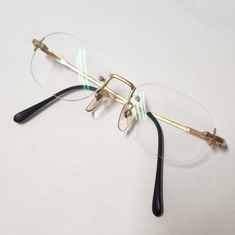 18金（K18）メガネフレーム|前橋市紅雲町