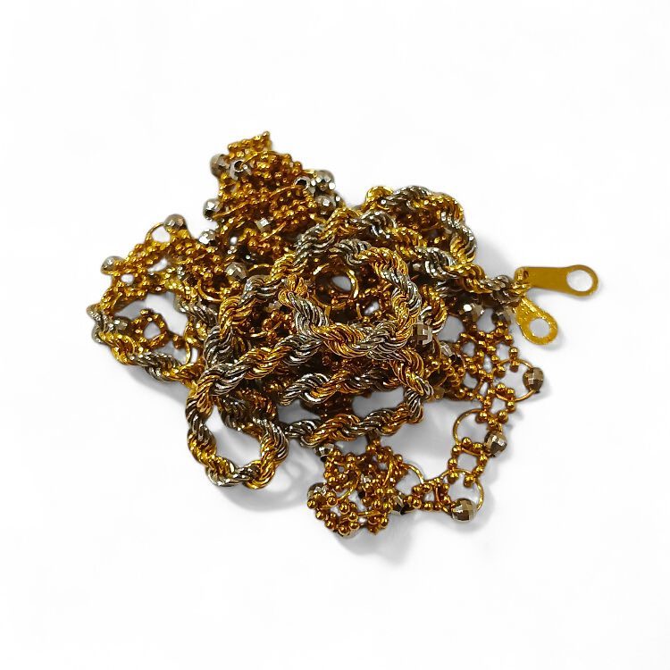 【K18Pt850ネックレス】18金・プラチナ850・貴金属・アクセサリー