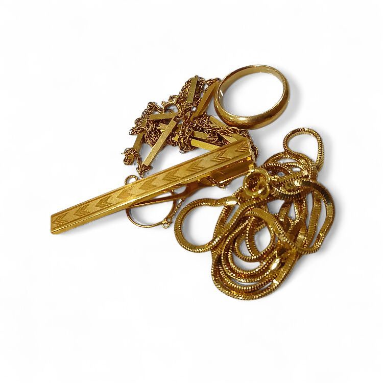 【K18まとめ】18金・ネックレス・タイピン・貴金属・アクセサリー