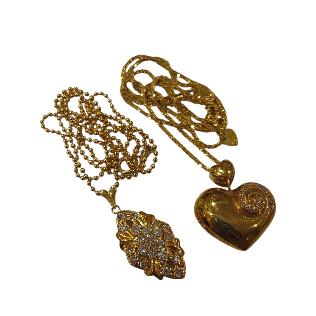 【K18まとめ】18金・貴金属・アクセサリー・ネックレス・メレダイヤモンド・ジュエリー