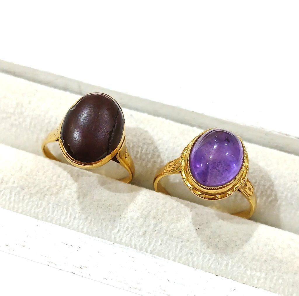 【K18ジュエリーまとめ】18金・アメジスト・リング・貴金属・アクセサリー