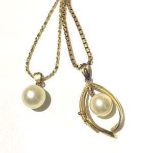 【K18ネックレス】18金・貴金属・アクセサリー・真珠・パール