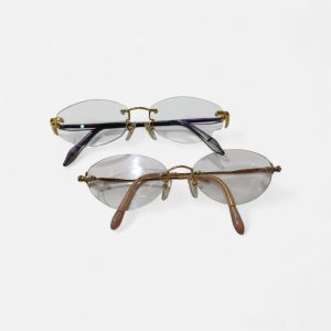 【K18メガネ】18金・750・貴金属・アクセサリー