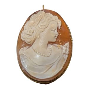 K18（18金）カメオ