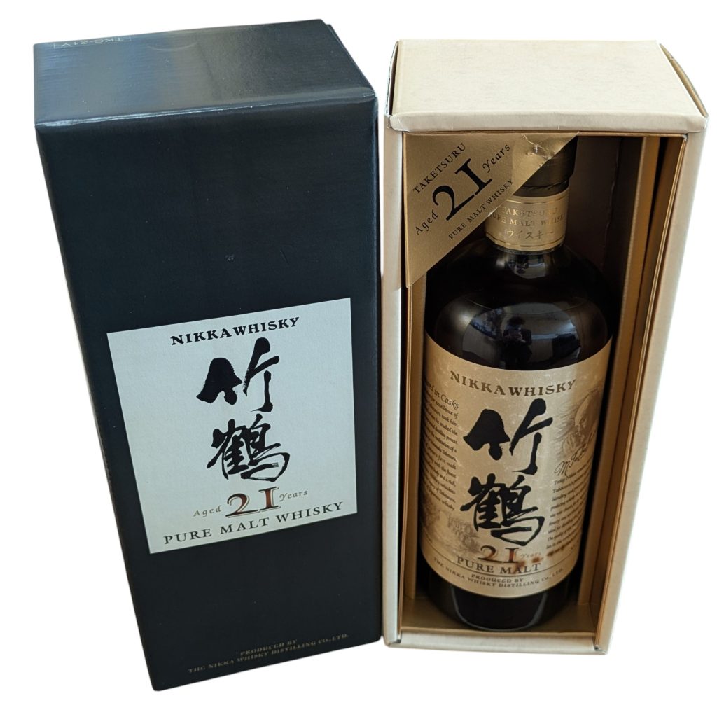 竹鶴21年 ウイスキー お酒 箱あり