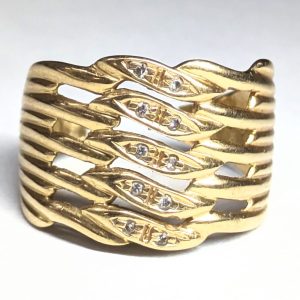 K18 18金 リング 指輪