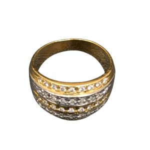 K18(18金)ダイヤリング