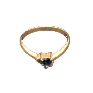 K18(18金)アクアマリンリング