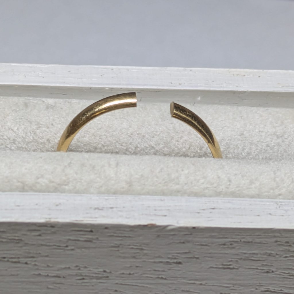 K18 18金　リング　