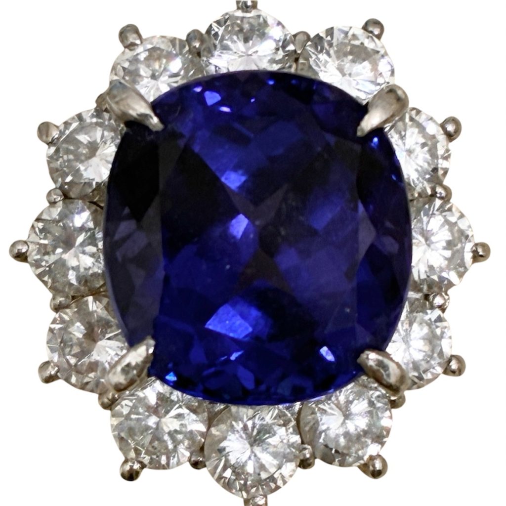 Pt900 プラチナ900 サファイア リング　札幌市 東区 元町