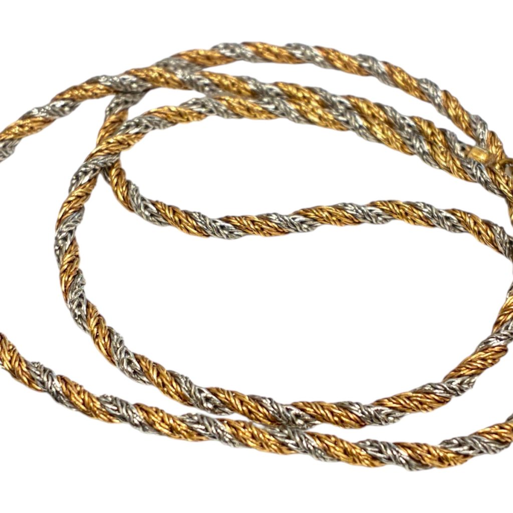 K18/Pt900 18金/プラチナ900 コンビ ネックレス　札幌市 東区 元町