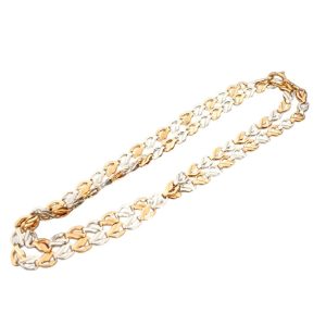 K18 Pt900 18金 プラチナ ネックレス