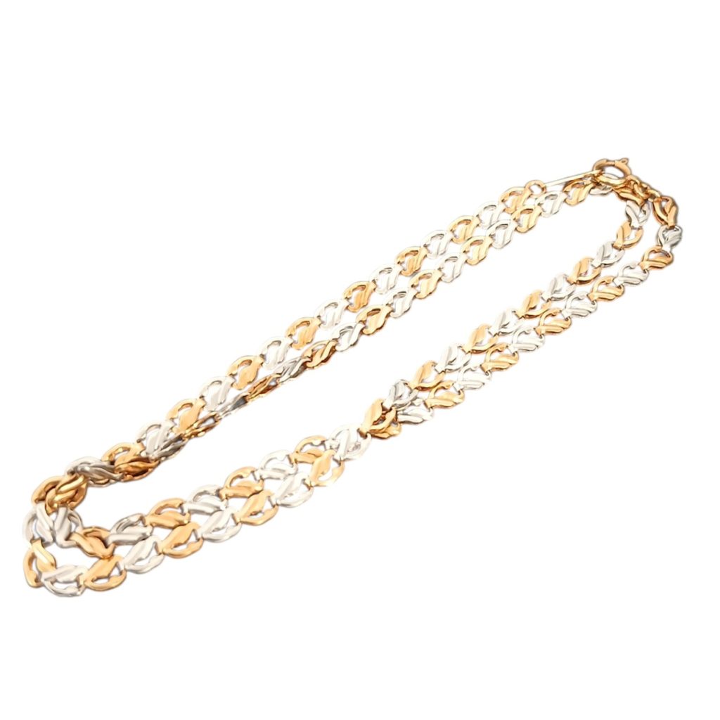 K18 Pt900 18金 プラチナ ネックレス