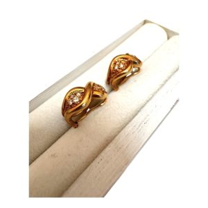 K18 750 YG ダイヤモンド付きリング2点 札幌市 西区 八軒