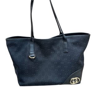 グッチ GUCCI ニューブリット インターロッキング トートバッグ