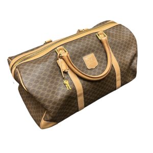 セリーヌ（CELINE）マカダムモノグラム ボストンバッグ