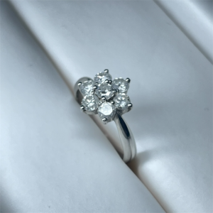 Pt900 (プラチナ900)　石付　リング