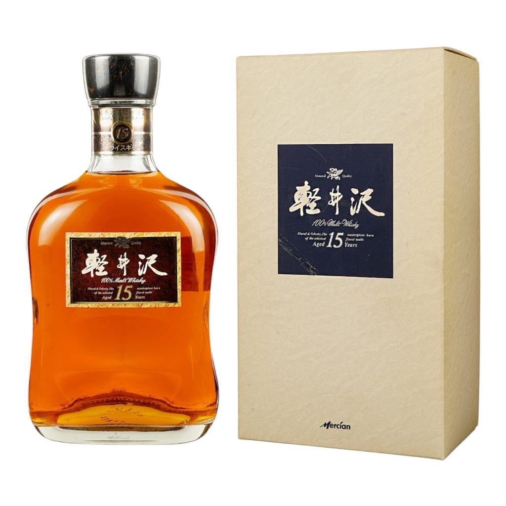 軽井沢 貯蔵15年 100％モルトウイスキー