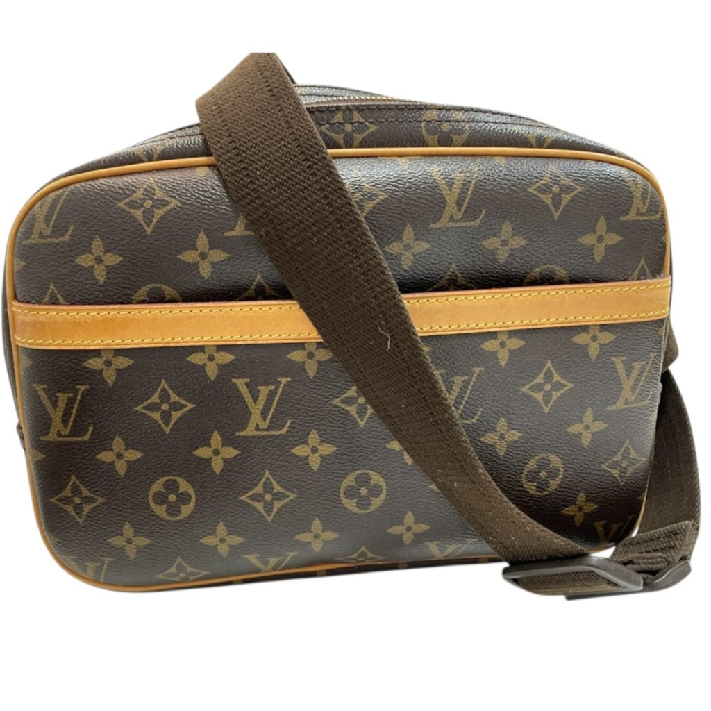 ルイヴィトン LOUISVUITTON モノグラム リポーターPM バッグ