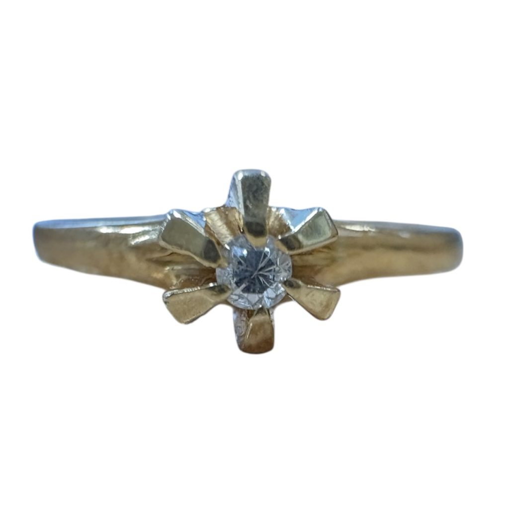 K18（18金）小指用 ピンキー リング