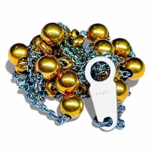 【K18×Pt850 コンビネックレス】貴金属・アクセサリー