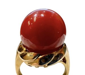 K18　リング　石あり