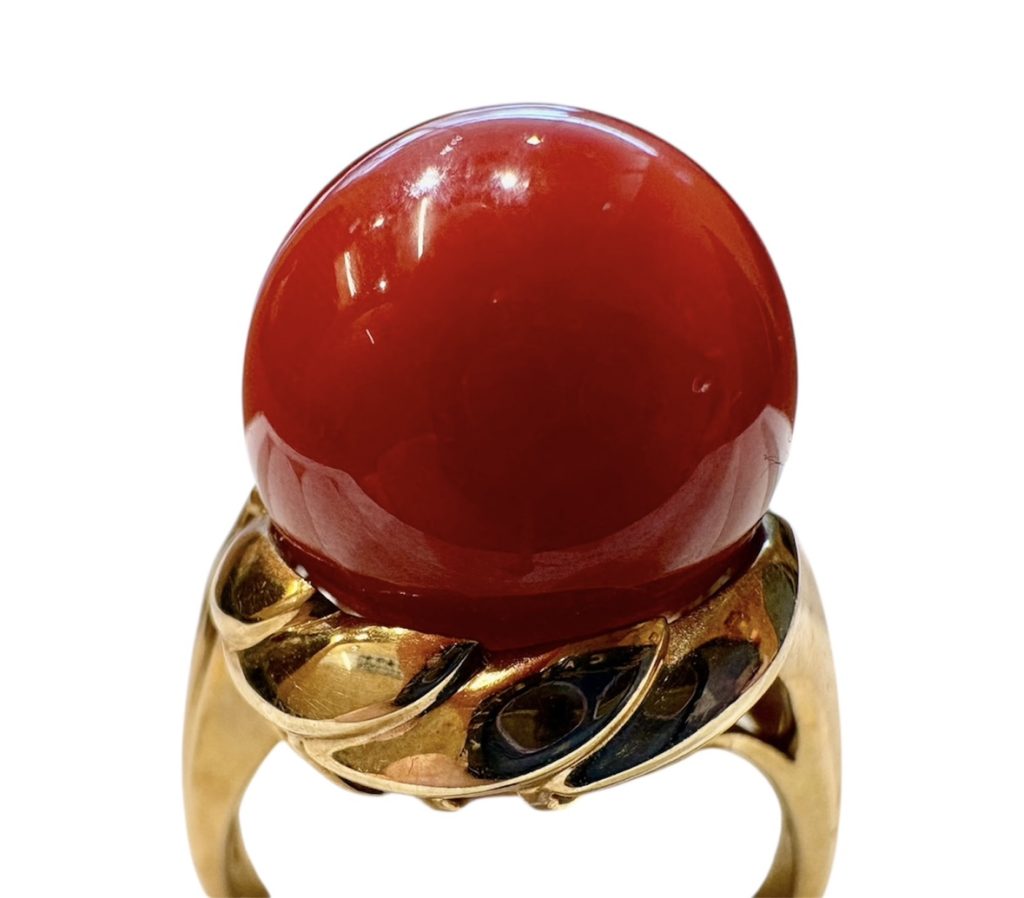 K18　リング　石あり