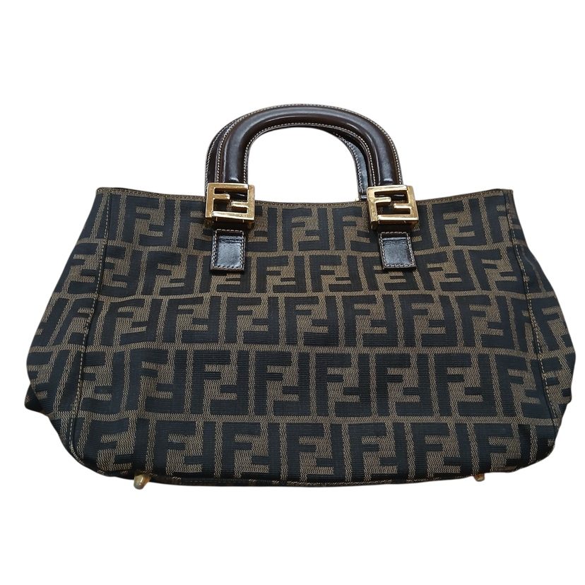 FENDI フェンディ ズッカ柄  ハンドバッグ