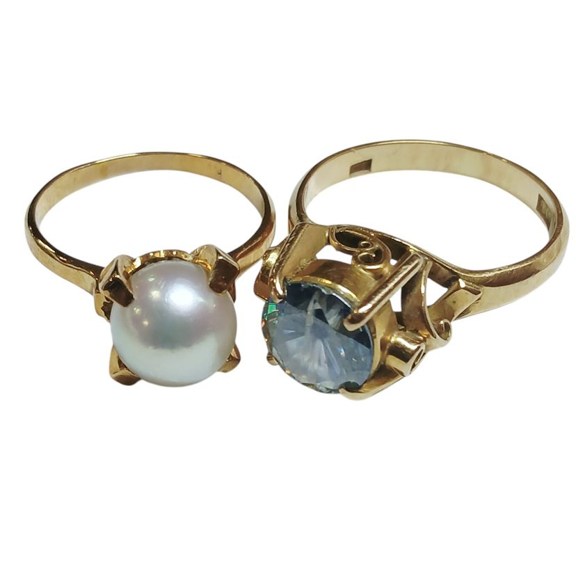 【K18(18金)　リング　まとめ/宝石・貴金属・アクセサリー・メンズ・レディース】