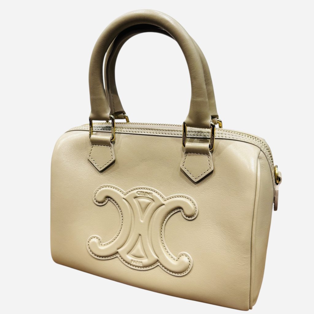 CELINE セリーヌ スモールボストン スムースレザー