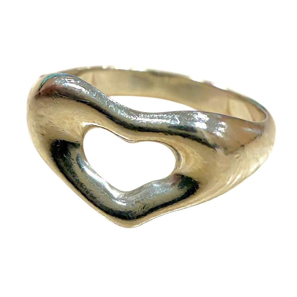 Tiffany ティファニーオープンハート リング シルバー 山形市