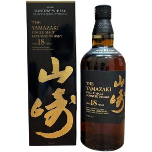 サントリー 山崎18年 シングルモルトウイスキー 箱あり