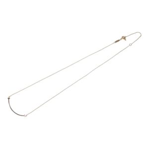 TIFFANY&Co. ティファニー ネックレス K18 Tスマイル スモール