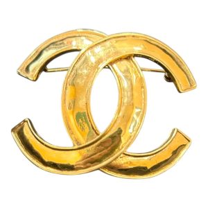 CHANEL ココマークブローチ（ゴールドメッキ）
